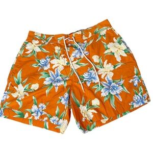 Brooks Brothers Tropical Hawaiian Swim Shorts Trunks XL